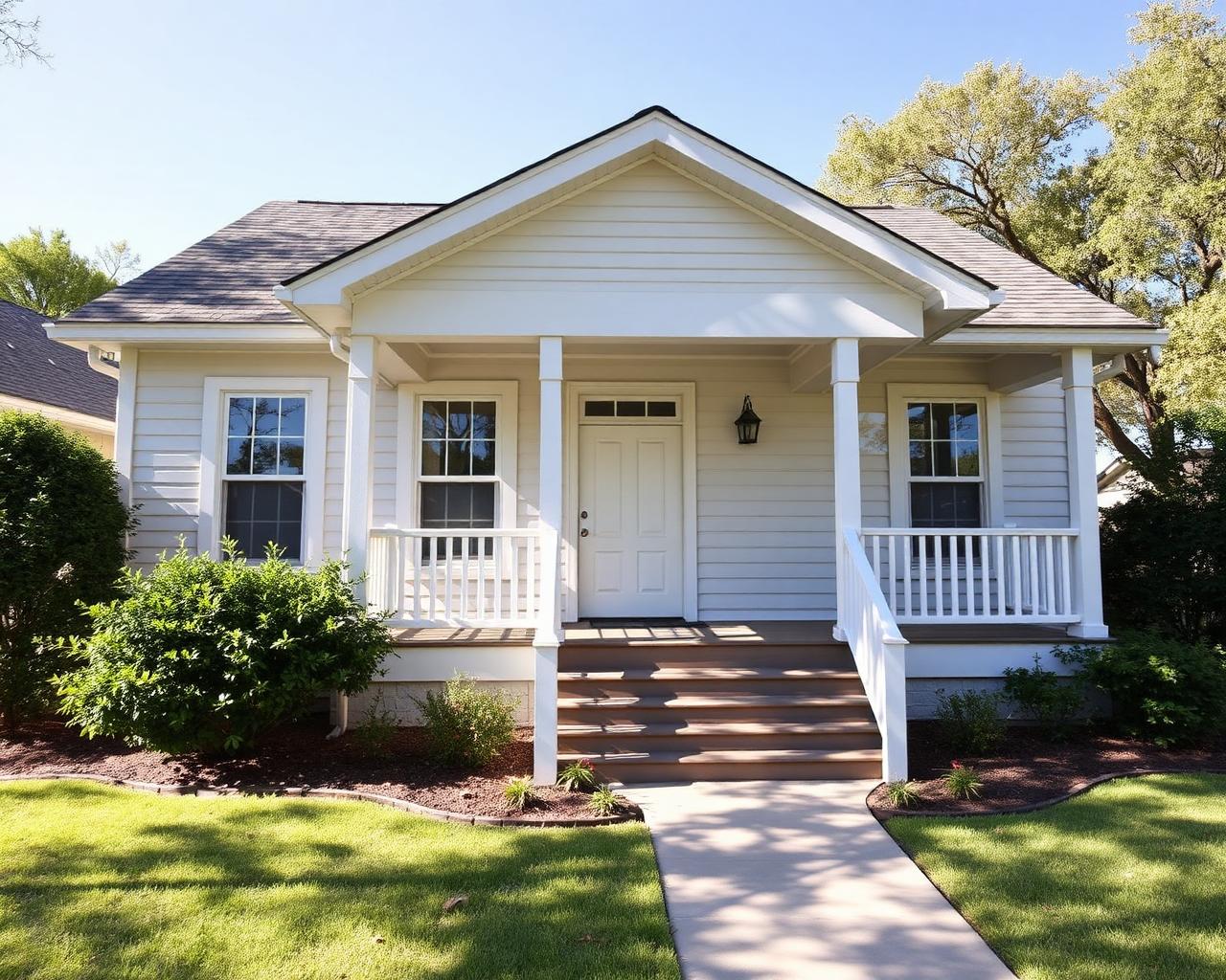Front exterior of a home — after